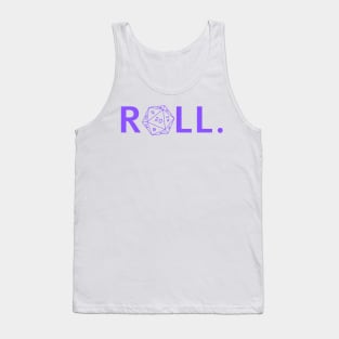 Roll. RPG Shirt Purple Tank Top